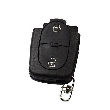 Модуль кнопок выкидного ключа Ауди А2, А3, 2 кнопки 2032 овал