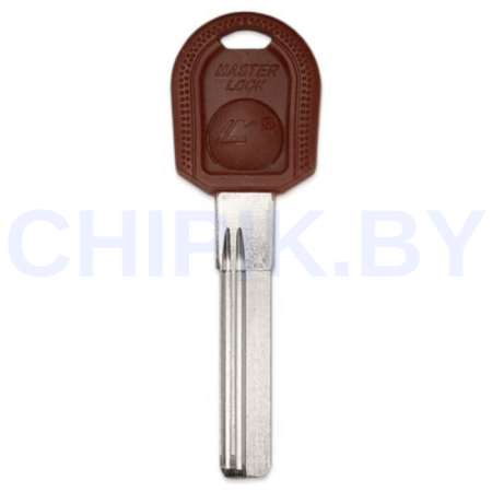 Заготовка ключа MASTER LOCK LM 2 паза 35-8,7-2,3 бронь КНР