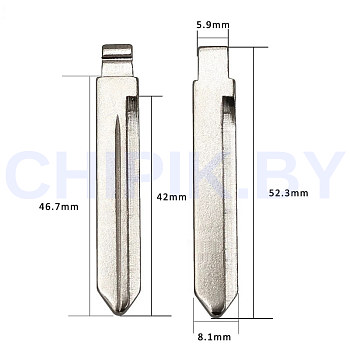 Лезвие Тойота 47 TOY47 TOY23
