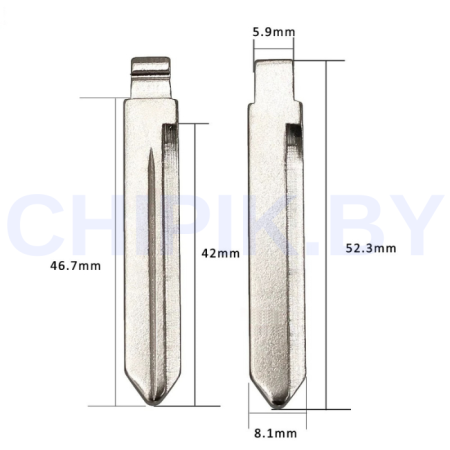 Лезвие Тойота 47 TOY47 TOY23