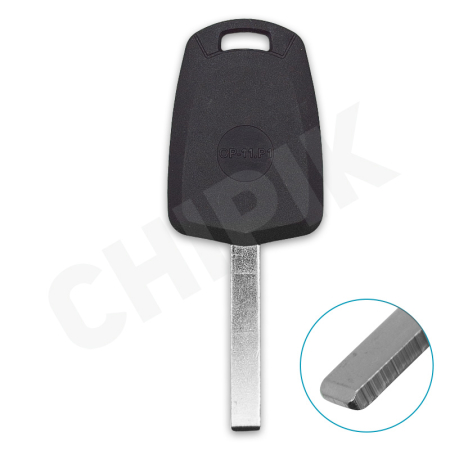 Заготовка авто ключа Опель, Бьюик, Шевроле OP-11.P HU100 HF66P113 Европа пластик