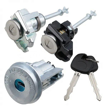 Ремонт замка Тойота Виго комплект замков