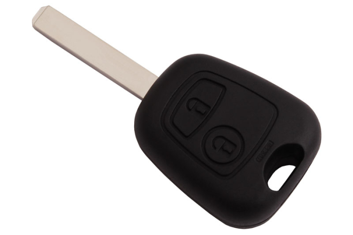 Ключ Ситроен С1, С2, С3 корпус