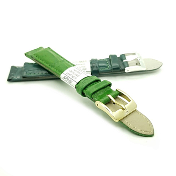 Ремешок искусственная кожа 16 мм, Зеленый Ремешок искусственная кожа 16 мм, Зеленый