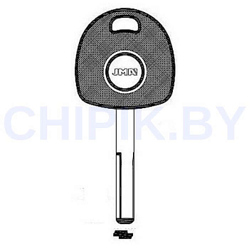 Заготовка авто ключа Опель OP-WH.P HU43TE Европа под чип