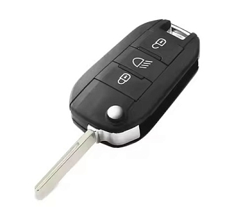 Ключ Пежо 208, 308, 2008 выкидной корпус Ключ Пежо 208, 308, 2008 выкидной корпус