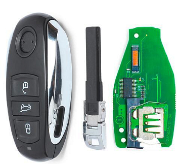 Ключ Фольксваген Таурег смарт корпус с платой 433MHZ