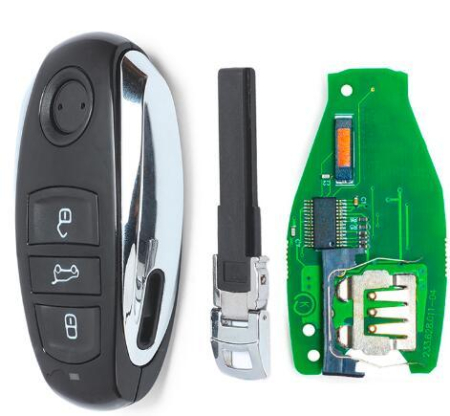 Ключ Фольксваген Таурег смарт корпус с платой 433MHZ