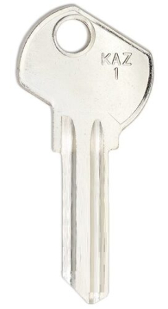 Заготовка ключа KAZ-1 KAZ1R KAZ1L KAN1S КНР