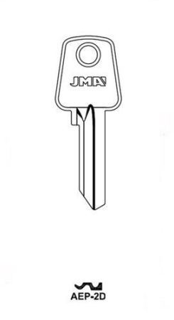 Заготовка ключа AEP-2D AEP2 Европа
