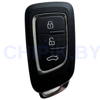 Ключ ДонгФенг Аеолус Е70, Эволют, смарт корпус с платой, Оригинал