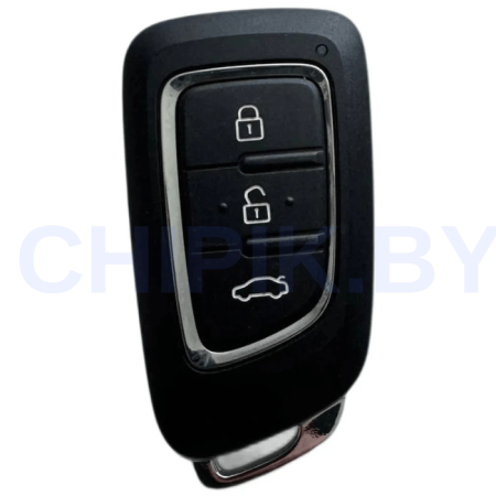 Ключ ДонгФенг Аеолус Е70, Эволют, смарт корпус с платой, Оригинал
