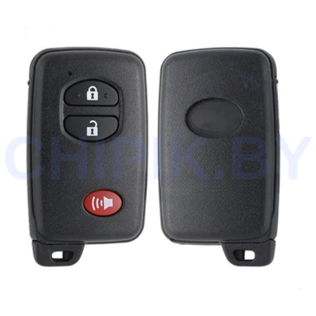 Смарт ключ Тойота Приус корпус 3 кнопки Смарт ключ Тойота Приус корпус 3 кнопки