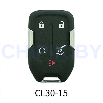 Пульт Lonsdor Chevrolet CL30-15, 5 кнопки, паника
