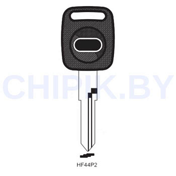 Заготовка авто ключа Ауди AU-AH.P HU49BP HF44P2 КНР пластик Заготовка авто ключа Ауди AU-AH.P HU49BP HF44P2 КНР пластик