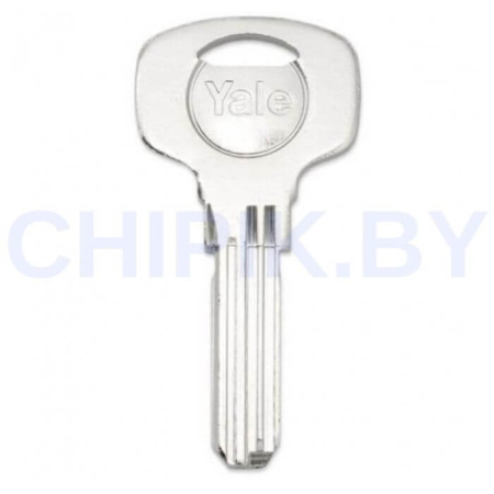Заготовка ключа YALE-2 3 паза 27,5-8,8-2,8 КНР