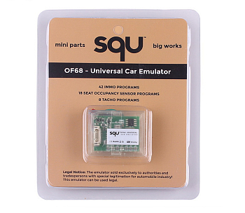 Универсальный автомобильный эмулятор Big Works SQU OF68, мини-запчасти , поддержка IMMO/датчика занятости сиденья/программ тахометра