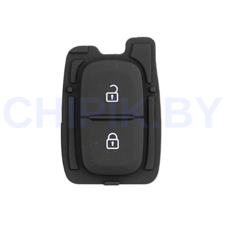 Кнопки Рено Дастер, резиновые 