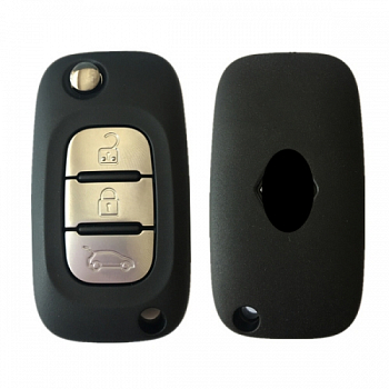 Ключ Мерседес w453 выкидной корпус с платой