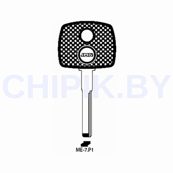 Заготовка авто ключа Мерседес ME-7.P HU64P HF51P HU116TE Европа под чип