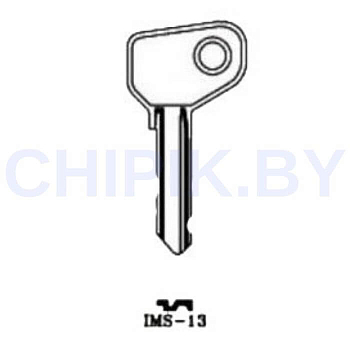 Заготовка авто ключа Лада, УАЗ, ГАЗ ВАЗ IMS-13 КНР металл Заготовка авто ключа Лада, УАЗ, ГАЗ ВАЗ IMS-13 КНР металл
