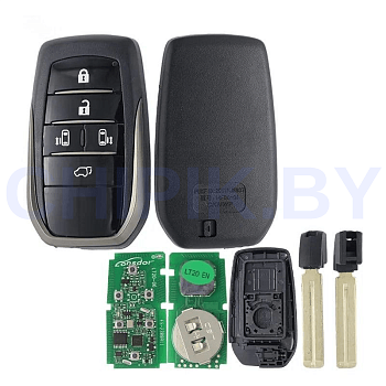Пульт Lonsdor LT20-06 8A+4D Toyota, 5 кнопок