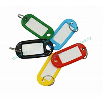 Бирка для ключей с вставкой