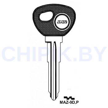 Заготовка авто ключа Мазда MAZ-9D.P MZ19RP MAZ20R Европа под чип Заготовка авто ключа Мазда MAZ-9D.P MZ19RP MAZ20R Европа под чип