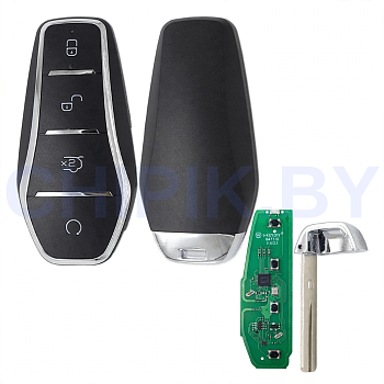 Пульт KEYDIY KD ZB68-4, 4 кнопки
