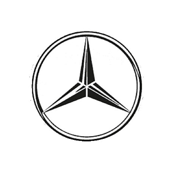 Логотип Мерседес Бенц Ø 12.8мм