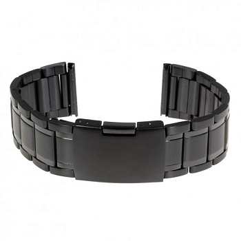 Браслет для часов 24, Черный