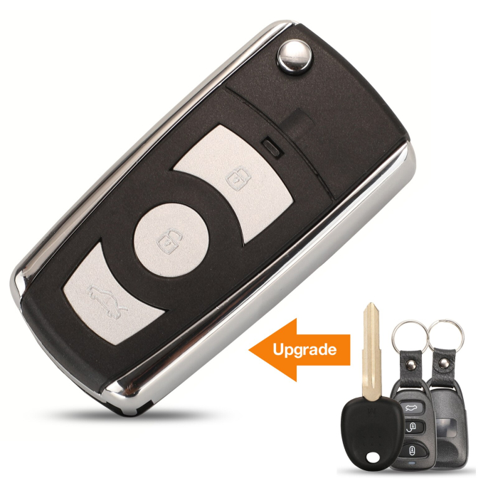 Ключ Хендай Санта Фе, Элантра, Соната, Туксон, Матрикс выкидной корпус под переделку