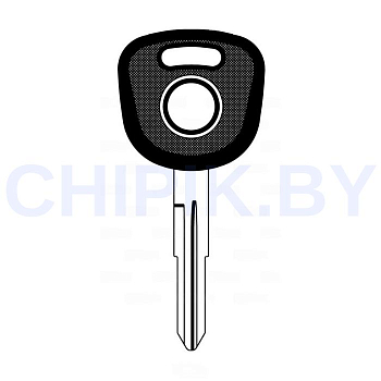 Заготовка авто ключа Киа KI-2D.P KIA3RTE T00KIA3RP КНР под чип