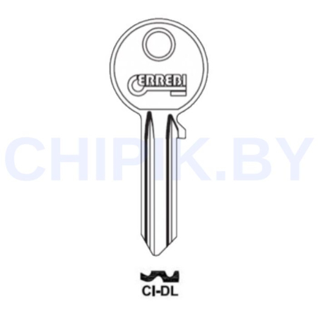 Заготовка ключа CI-DL CS206 CSA5 ABS17 C5D AU5D ABU1 CA5D Европа