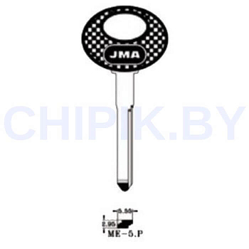 Заготовка авто ключа Мерседес ME-5.P HU41AP S50HFAP MB41P Европа пластик