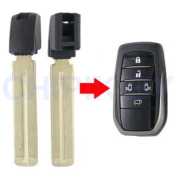 Лезвие Тойота Камри, Хайлендер, Прадо, Фортунер для смарт ключа