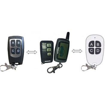 Пульт для авто сигнализации 2в1 для StarLine A4