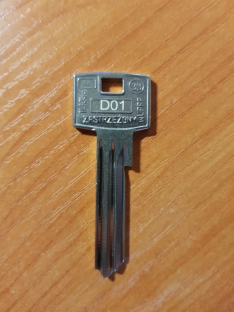 Заготовка ключа LOB AD605 D01 D02 33 Европа
