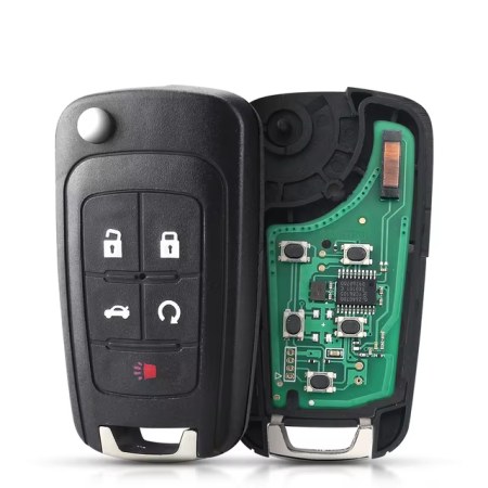 Ключ Шевроле Камаро выкидной корпус с платой