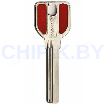 Заготовка ключа MSM 2 паза 38 мм Заготовка ключа MSM 2 паза 38 мм