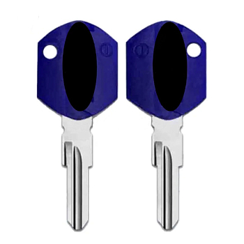 Ключ мотоцикл KTM синий ZD24