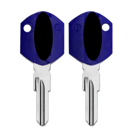 Ключ мотоцикл KTM синий ZD24