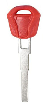 Ключ мотоцикл Триумф красный  под чип