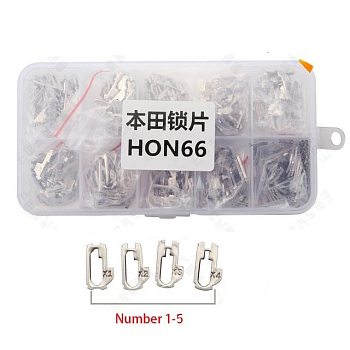 Комплект для ремонта авто замка Honda HON66 пин цельный (каждого пина 20 штук)