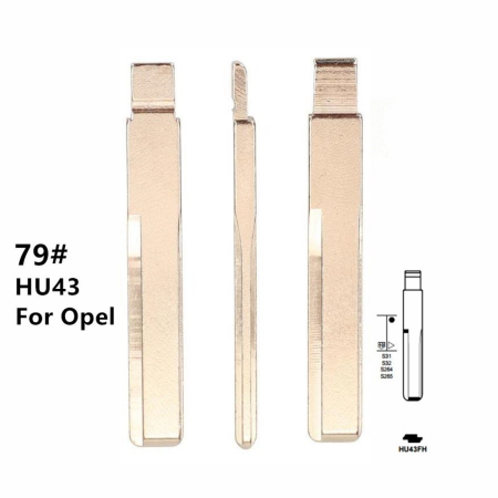 Лезвие Опель 79 HU43