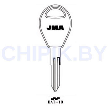 Заготовка авто ключа Ниссан DAT-10 NSN11 DA31 NS5 DA29 Европа металл
