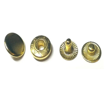 Кнопка 9,5 Альфа, Золото