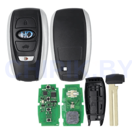 Пульт KEYDIY KD-TIB67-4  8A 4D chip для KD-X2 KD MAX KDX4