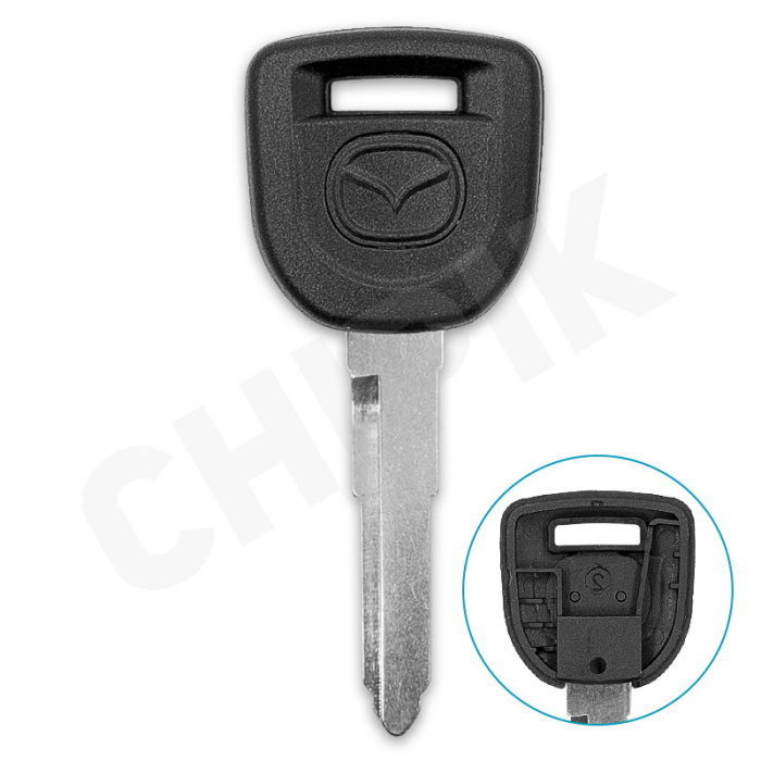 Заготовка авто ключа Мазда MAZ-11D.P1 MAZ24REP MZ23RP88 MZ24P КНР под чип
