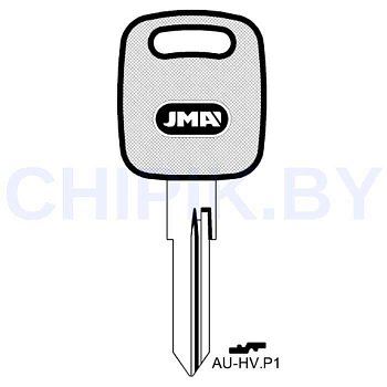 Заготовка авто ключа Ауди AU-HV.P1 WT7BP W9P2 Европа под чип Заготовка авто ключа Ауди AU-HV.P1 WT7BP W9P2 Европа под чип